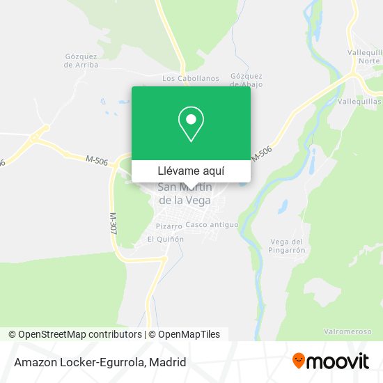 Mapa Amazon Locker-Egurrola