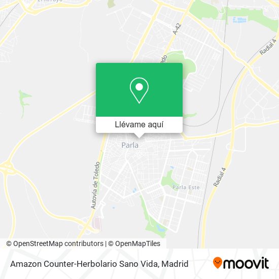 Mapa Amazon Counter-Herbolario Sano Vida