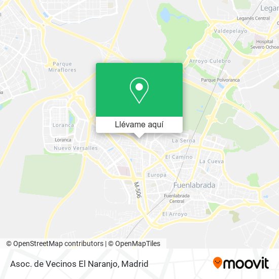 Mapa Asoc. de Vecinos El Naranjo