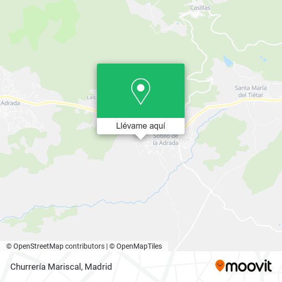 Mapa Churrería Mariscal