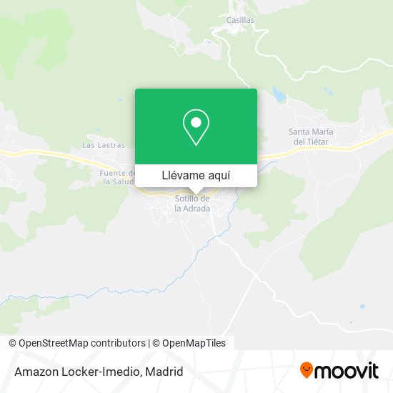 Mapa Amazon Locker-Imedio