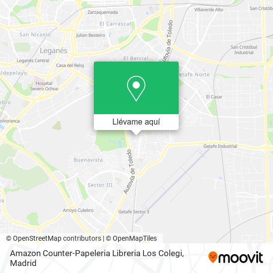 Mapa Amazon Counter-Papeleria Libreria Los Colegi