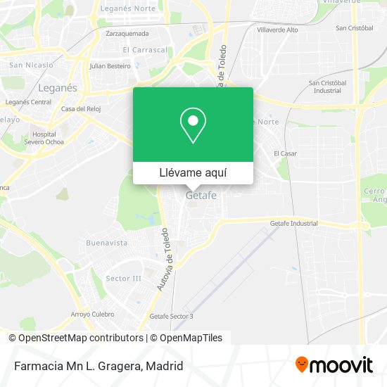 Mapa Farmacia Mn L. Gragera
