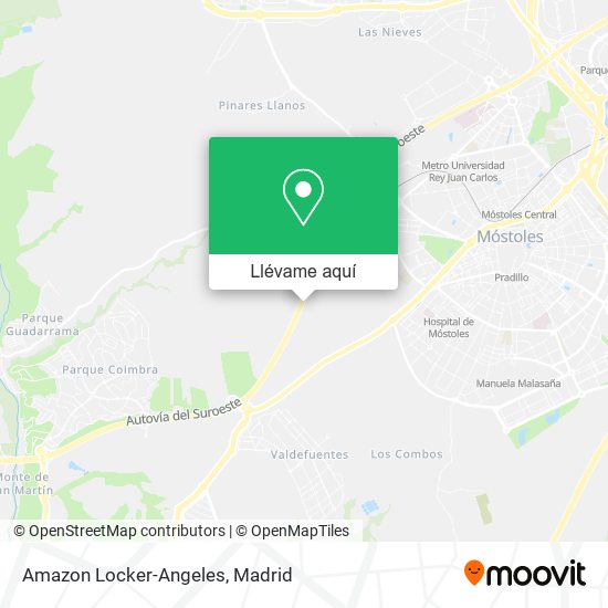 Mapa Amazon Locker-Angeles