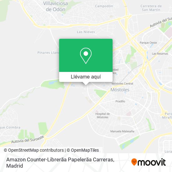 Mapa Amazon Counter-Librerãa Papelerãa Carreras