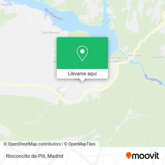 Mapa Rinconcito de Pili