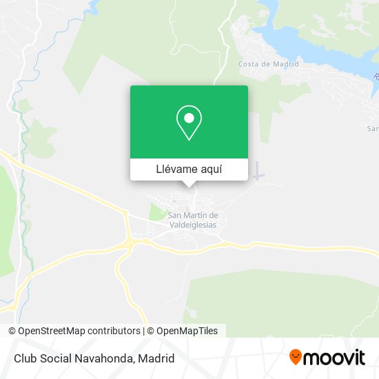 Mapa Club Social Navahonda