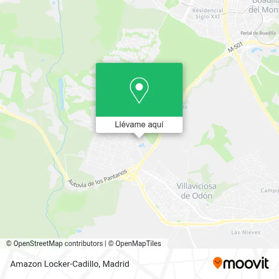 Mapa Amazon Locker-Cadillo