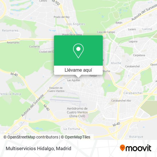 Mapa Multiservicios Hidalgo