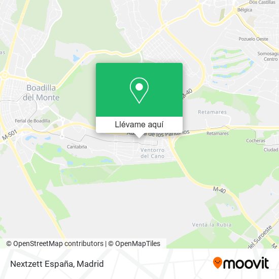 Mapa Nextzett España