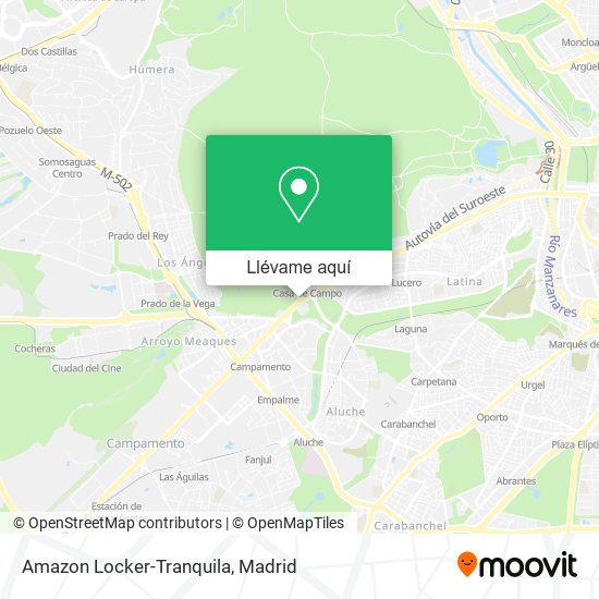 Mapa Amazon Locker-Tranquila