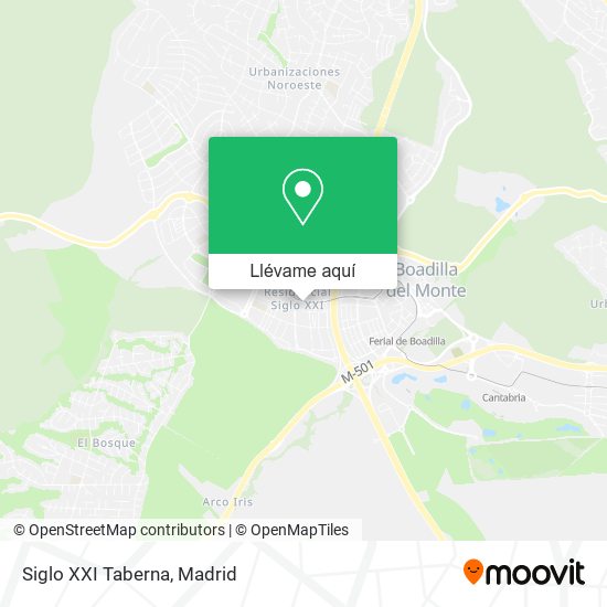Mapa Siglo XXI Taberna