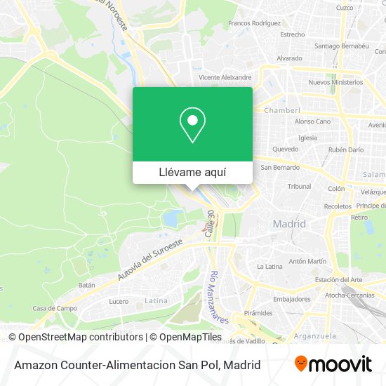 Mapa Amazon Counter-Alimentacion San Pol