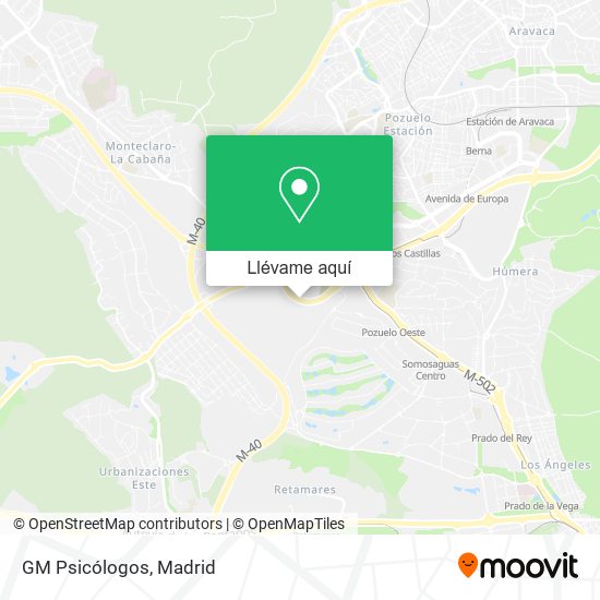 Mapa GM Psicólogos
