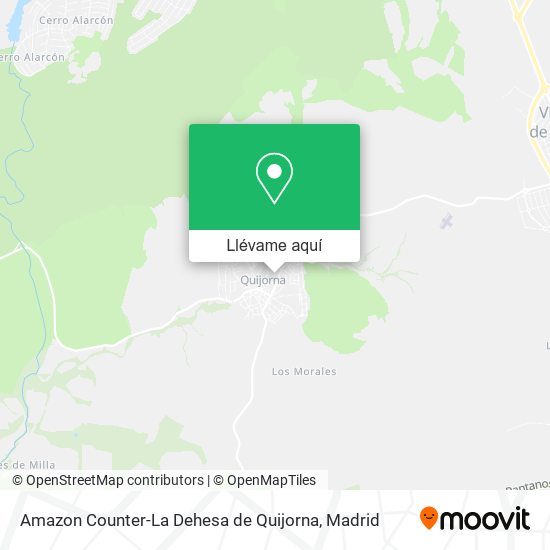 Mapa Amazon Counter-La Dehesa de Quijorna