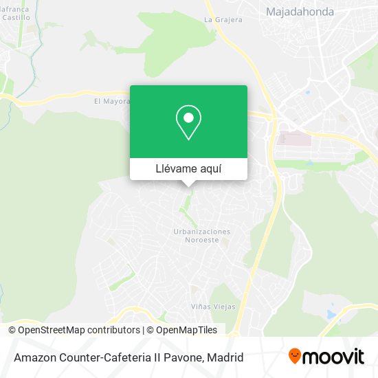 Mapa Amazon Counter-Cafeteria II Pavone