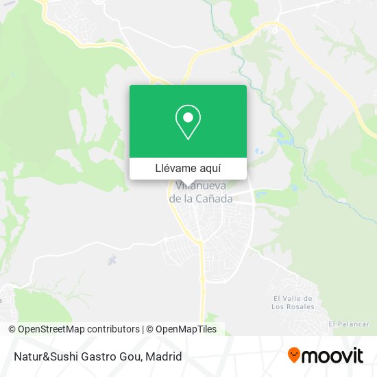 Mapa Natur&Sushi Gastro Gou