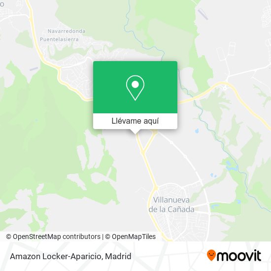 Mapa Amazon Locker-Aparicio