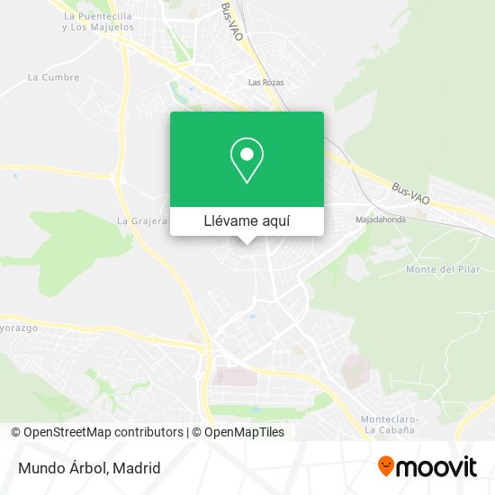Mapa Mundo Árbol