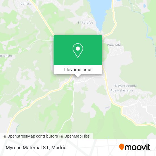 Mapa Myrene Maternal S.L