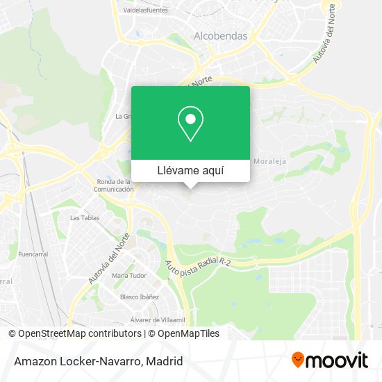 Mapa Amazon Locker-Navarro
