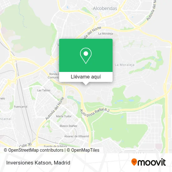 Mapa Inversiones Katson