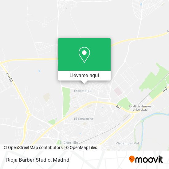 Mapa Rioja Barber Studio