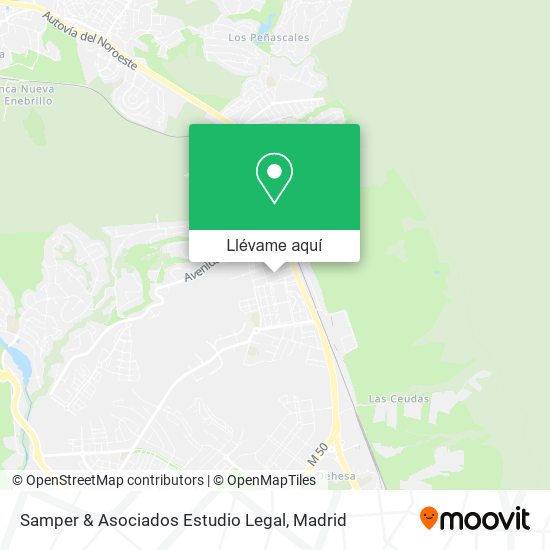 Mapa Samper & Asociados Estudio Legal