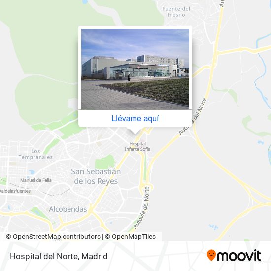 Mapa Hospital del Norte