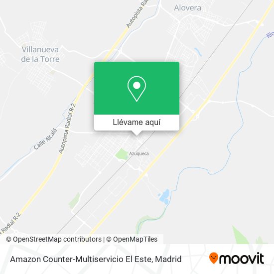 Mapa Amazon Counter-Multiservicio El Este