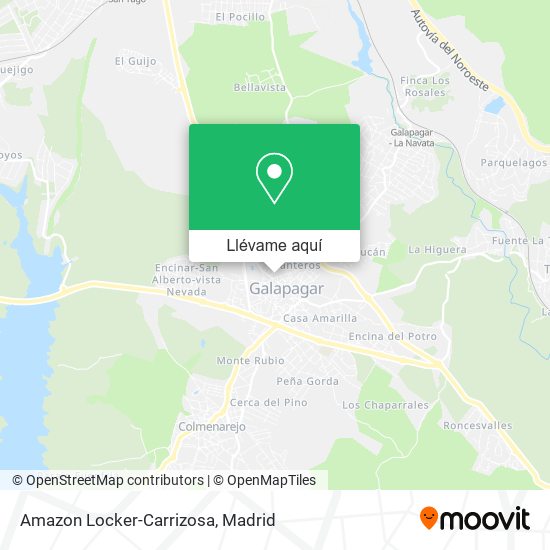 Mapa Amazon Locker-Carrizosa