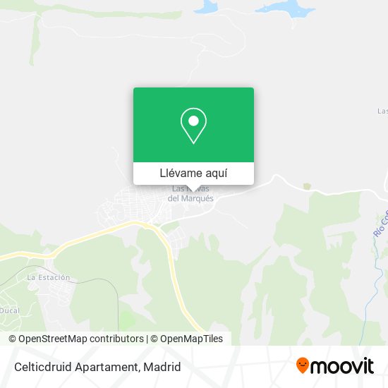 Mapa Celticdruid Apartament