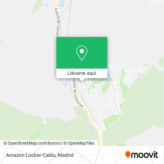 Mapa Amazon Locker-Caldu