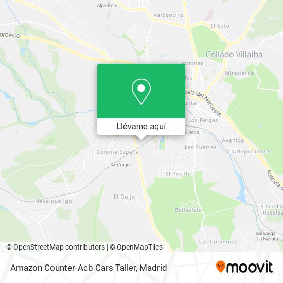Mapa Amazon Counter-Acb Cars Taller