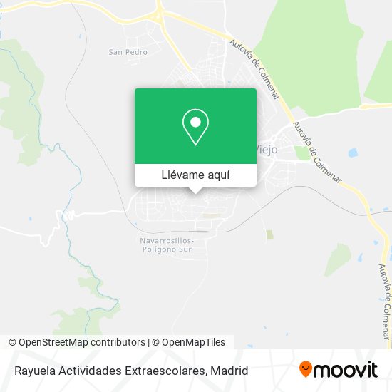 Mapa Rayuela Actividades Extraescolares