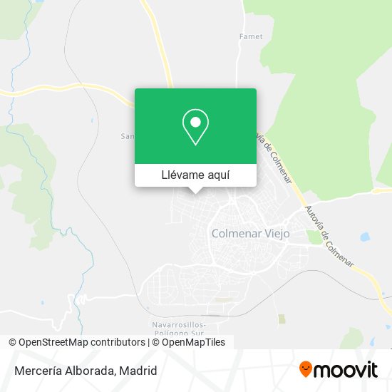 Mapa Mercería Alborada