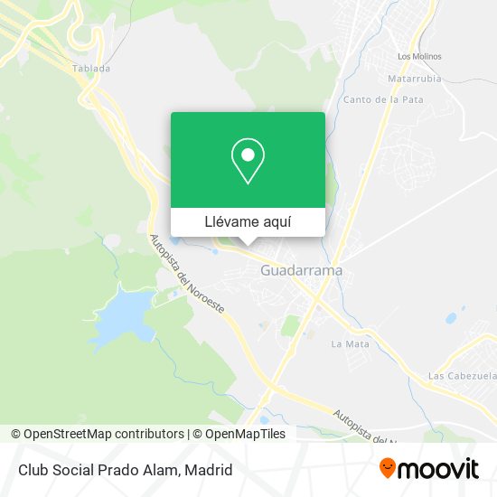 Mapa Club Social Prado Alam