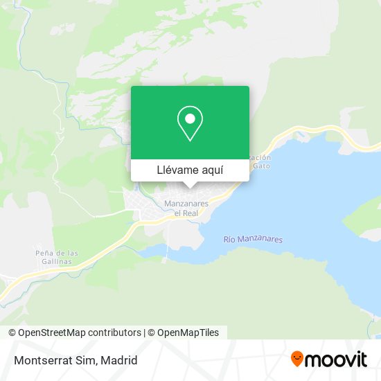 Mapa Montserrat Sim