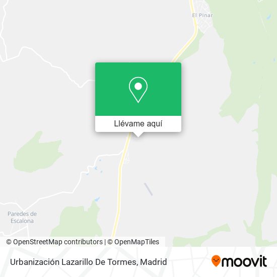 Mapa Urbanización Lazarillo De Tormes