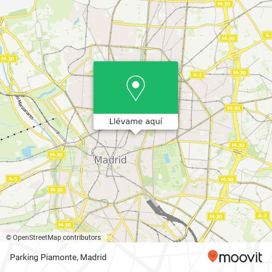Mapa Parking Piamonte
