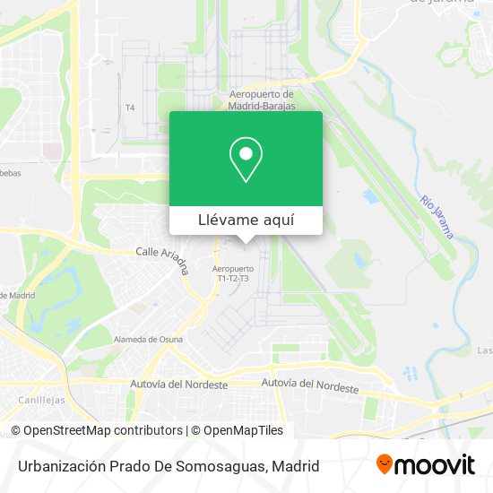 Mapa Urbanización Prado De Somosaguas