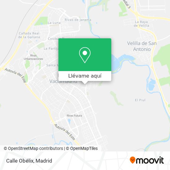Mapa Calle Obélix