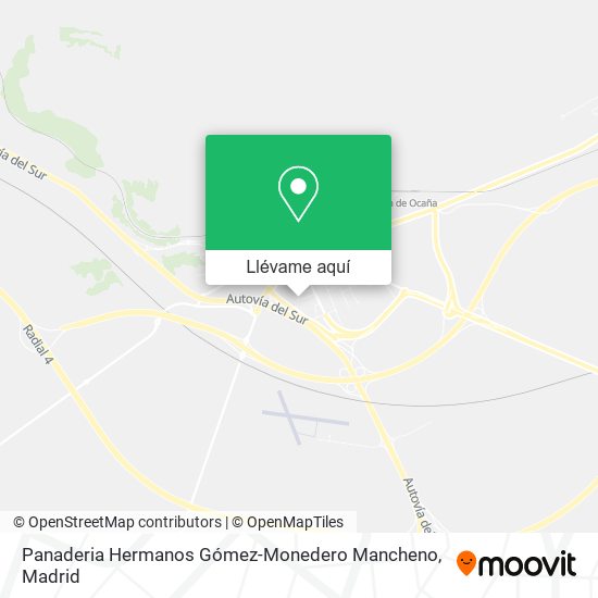 Mapa Panaderia Hermanos Gómez-Monedero Mancheno