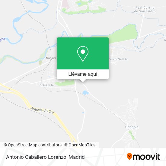Mapa Antonio Caballero Lorenzo