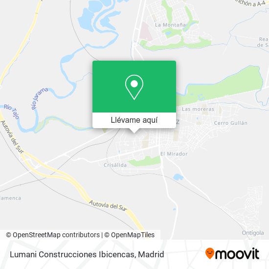 Mapa Lumani Construcciones Ibicencas