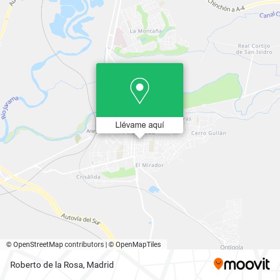 Mapa Roberto de la Rosa