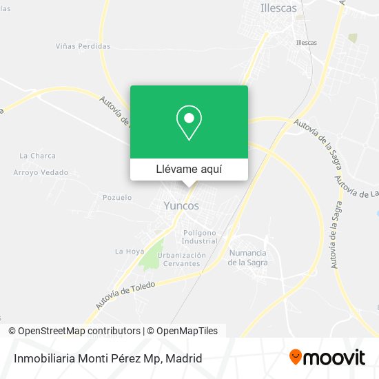 Mapa Inmobiliaria Monti Pérez Mp