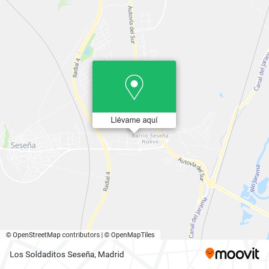 Mapa Los Soldaditos Seseña