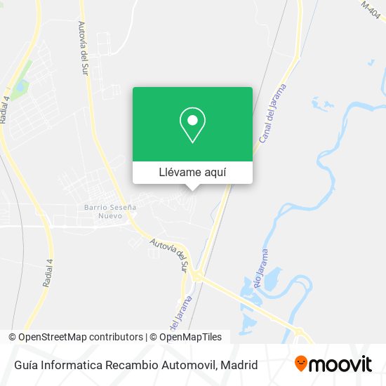 Mapa Guía Informatica Recambio Automovil