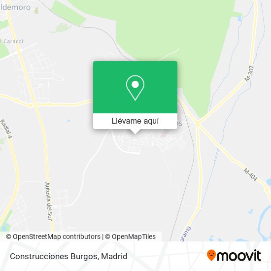 Mapa Construcciones Burgos